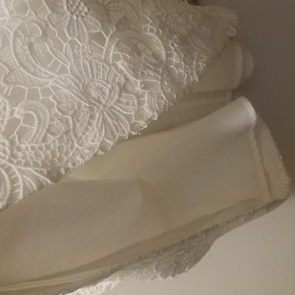 NWT Lilly Pulitzer Strapless Sienna White Lace dress SZ 8 - Picture 4 of 9